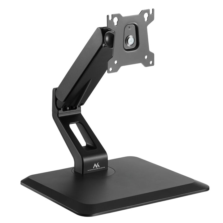 Support pour écran tactile avec base Support pour écran 17"-32" Bras pour écran Autoportant Pivotant Inclinable Rotation VESA 75x75 100x100 jusqu'à 10kg