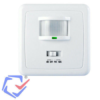 Motion- en geluiddetector PIR Sound Detector Security Anti-deft