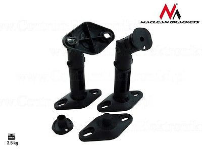 MACLEAN MC-528 MONTRE MUR MONTRE BRACKET 2 PCS Solide universel réglable