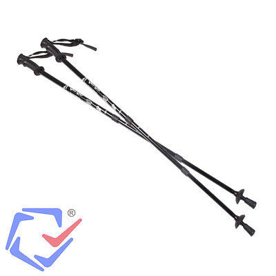 EUROBATT2 Nordic Walking Telescopic Sticks Poles Set Anti-Shock Trekking Hiking Adjustable 4 Colours