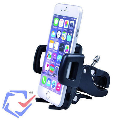 Maclean MC-684 Universal Bike Mobile Phone Smartphone Holder - Handlebar Mount - Full Rotation