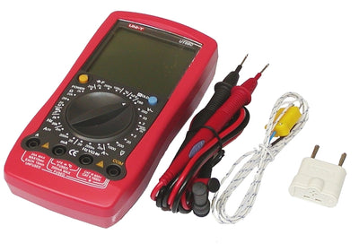 Il misuratore digitale professionale UT58C - UNI-T UT58C prodotto da Uni-t è un multimetro universale con una serie di funzioni di misura.