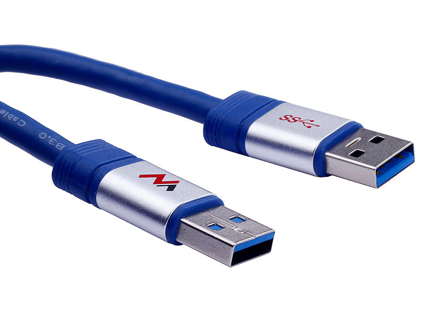 Maclean MCTV-606 Premium Cable USB 3.0 de 1,8 m Carga de transferencia de datos AM 5 Gb/s