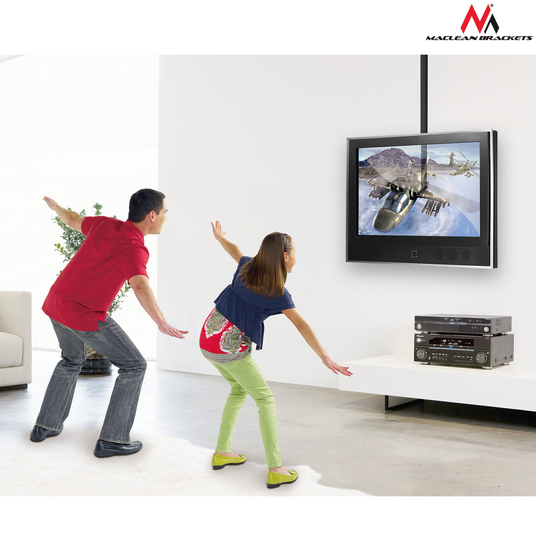 Maclean MC-580 High Quality Ceiling TV LCD / LED max. 50kg 17" - 37"