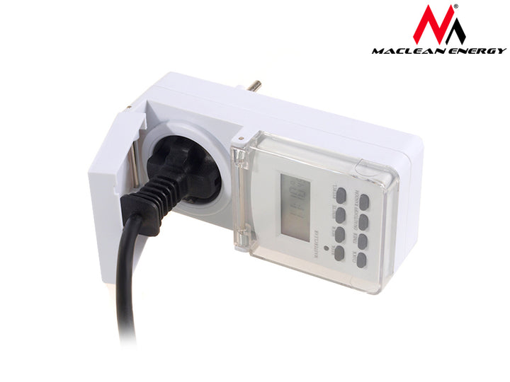 EXTERNAL ELECTRONIC PROGRAMMER Digital timer MCE08 white color