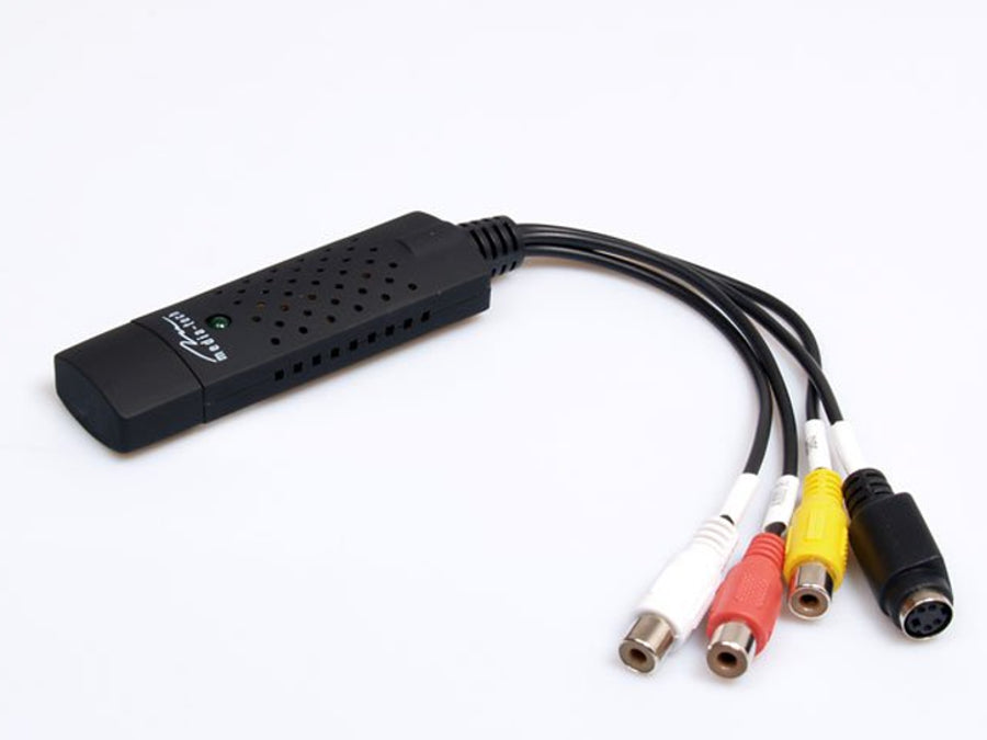 Media-Tech MT4169 Audio Video Grabber USB 2.0 Adapter Capture Edit Card Adapter S-Video Win XP 7