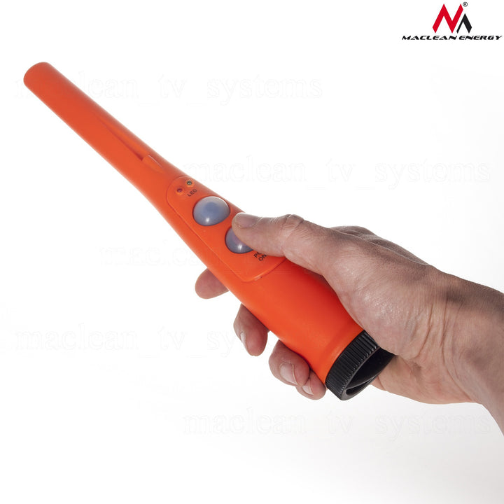 Maclean MCE120 Detector de metales de metal Vibration Audio Signalisation Finterlight Pro Pointer