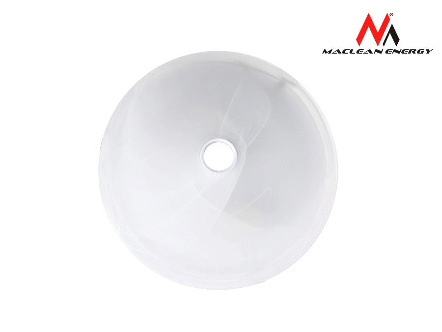 Maclean MCE22 Plafondwandlamp Licht Plafond Cover 30CM Diameter Glas Verlichting Thuiskantoor