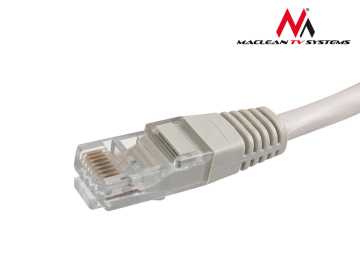 Maclean MCTV-657 Patchord UTP Cable Network Ethernet RJ45 1m Male to Male Cat 6 Router Hub Switch