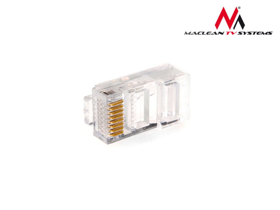 Maclean MCTV-662 RJ45-stekker 8P8C 5e Draadset 100 stuks