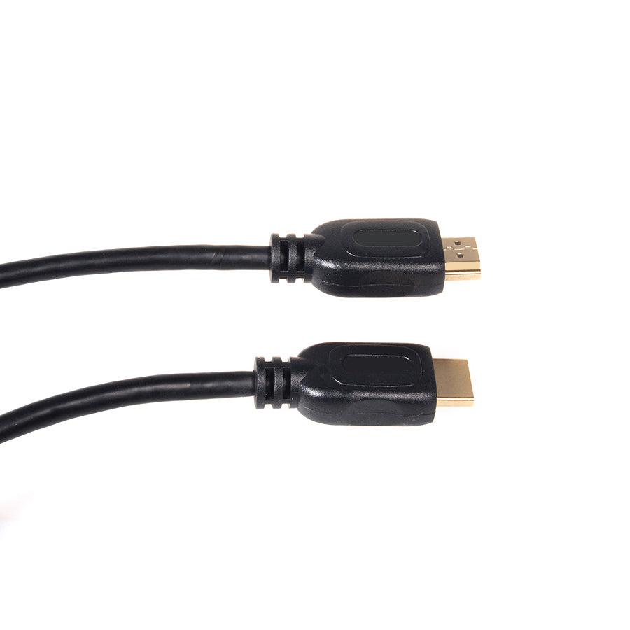 HDMI A 1.4 Audio Video Cable Slim 3D Gold Ultra Full HD 2m 4K Ethernet HEC Flexible