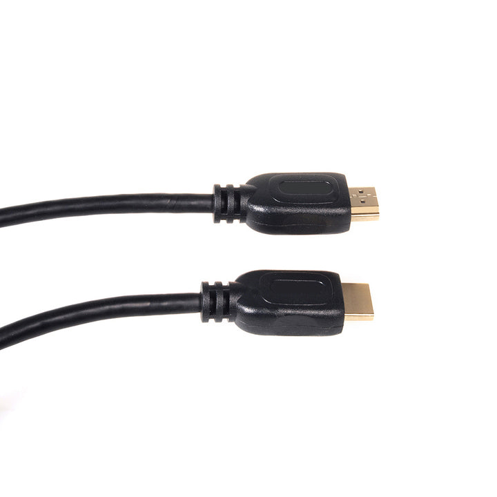 HDMI A 1.4 Audio Video Cable Slim 3D Gold Ultra Full HD 2m 4K Ethernet HEC Flexibel