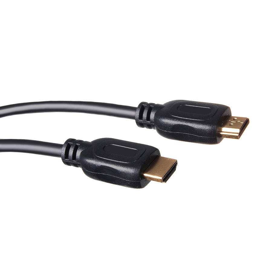 HDMI un cable audio y vídeo 1.4 delgado 3D oro ultra lleno HD los 2m 4K Ethernet HEC flexible