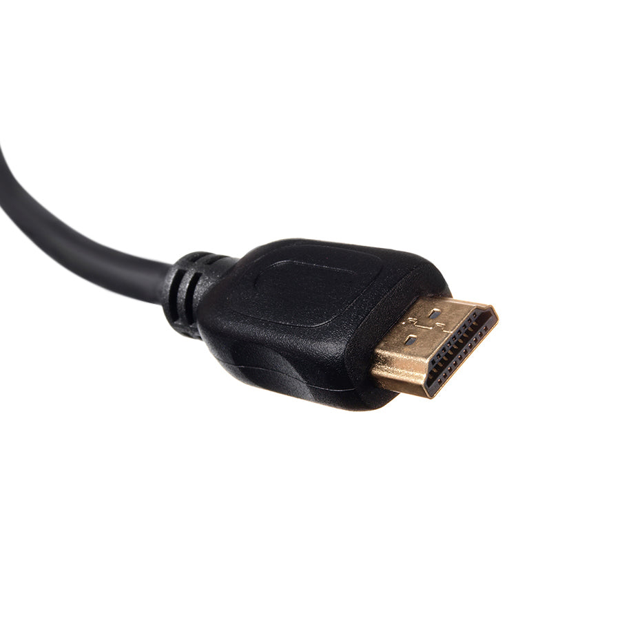 HDMI un cable audio y vídeo 1.4 delgado 3D oro ultra lleno HD los 2m 4K Ethernet HEC flexible