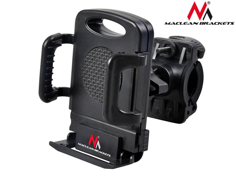 Maclean Brackets MC-656 Bicycle Phone Holder Handlebar Mount - Universal with Clamp for Bike Motorbike