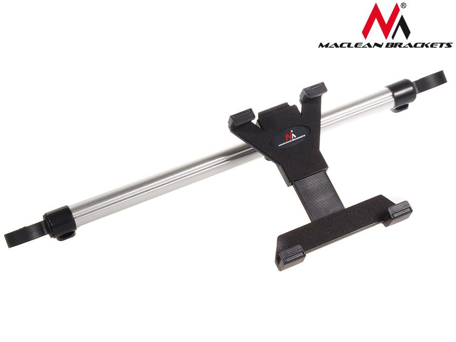 Maclean Brackets MC-657 Universele hoofdsteun autotablethouder, 7" - 10,1", verstelbaar 360° rotatie