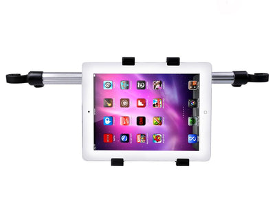 Soportes Maclean MC-657 Universal Headrest Car Tablet Holder, 7 "-10.1", Ajustable 360 ° Rotation