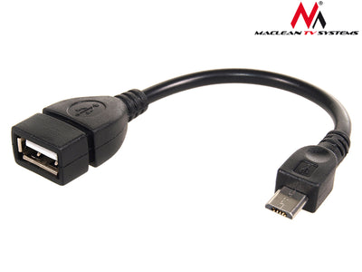 MCTV-696 Cavo adattatore Maclean Micro USB OTG Host, 15 cm