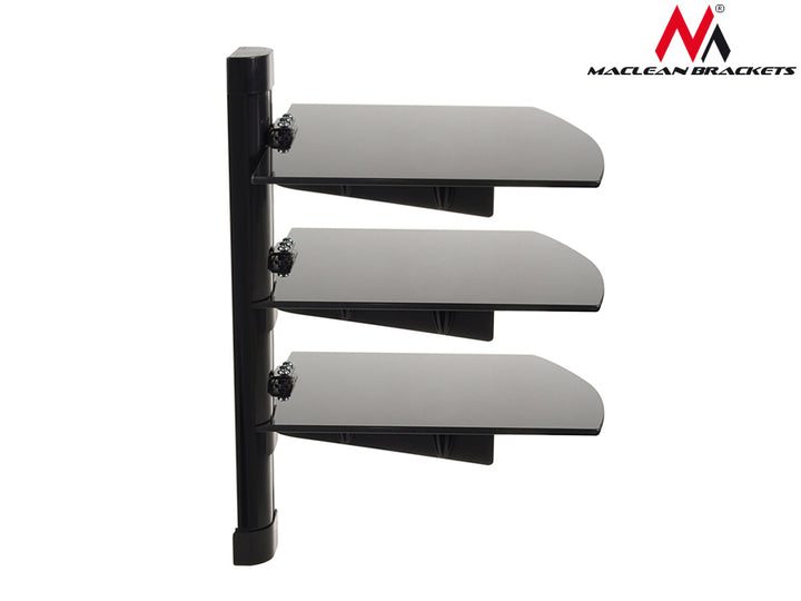 Soporte para DVD triple 8kg Maclean MC-664 con regulación