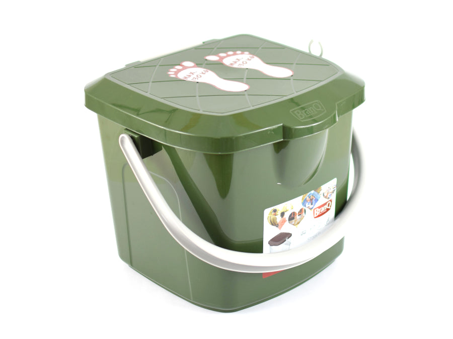 Branq 1307 Stool Fishing Multipurpose Reinforced Storage Container Box 15.5L Portable Seat up to 130kg