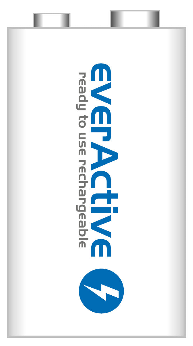 Batterie R-9V everActive 6F22/9V Ni-MH 320 mAh-Spannung: 8.4V,