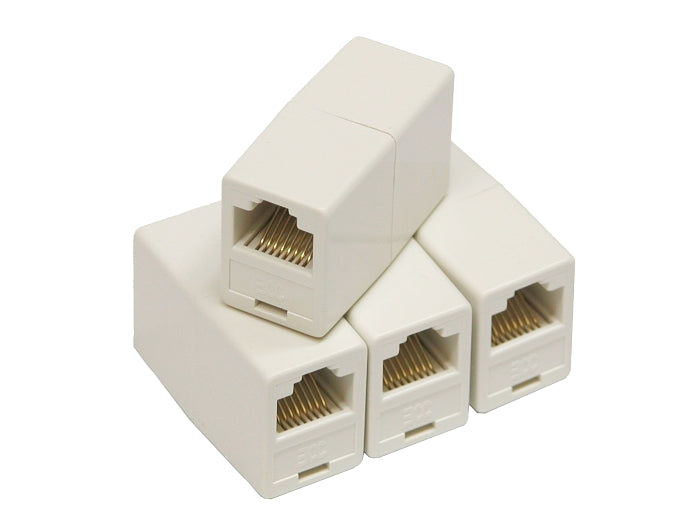 Conector de oro RJ-45 barril socket-socket 8p8c RJ45