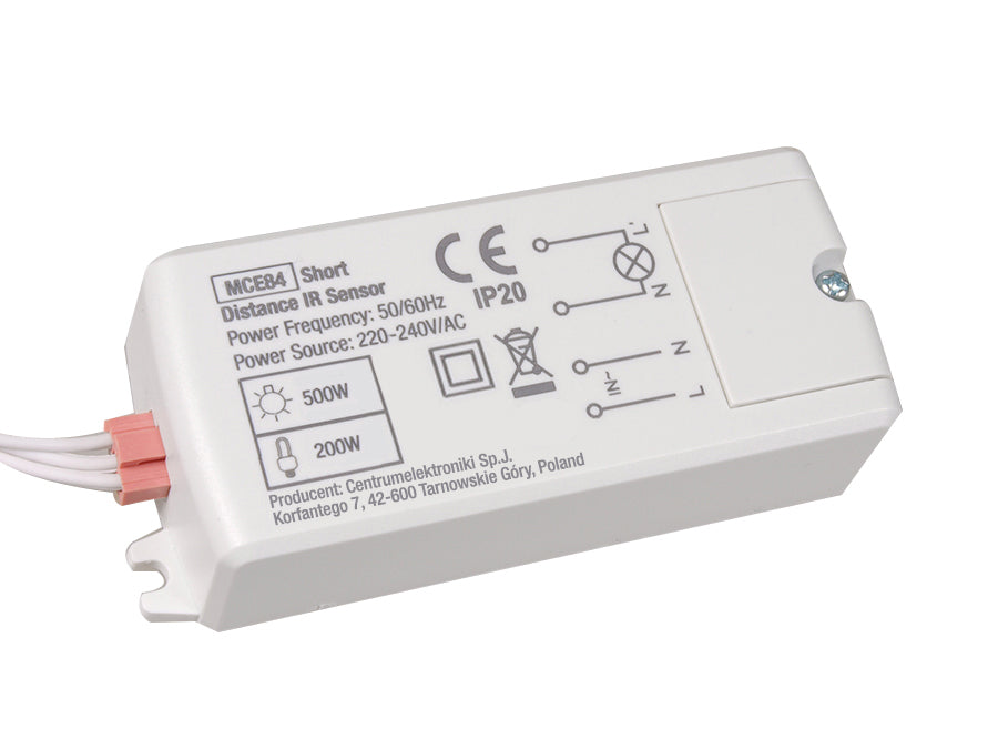 Maclean MCE84 IR Sensor Distancia corta Distancia de 5 cm LED LED IP20 5A Control de luz automática