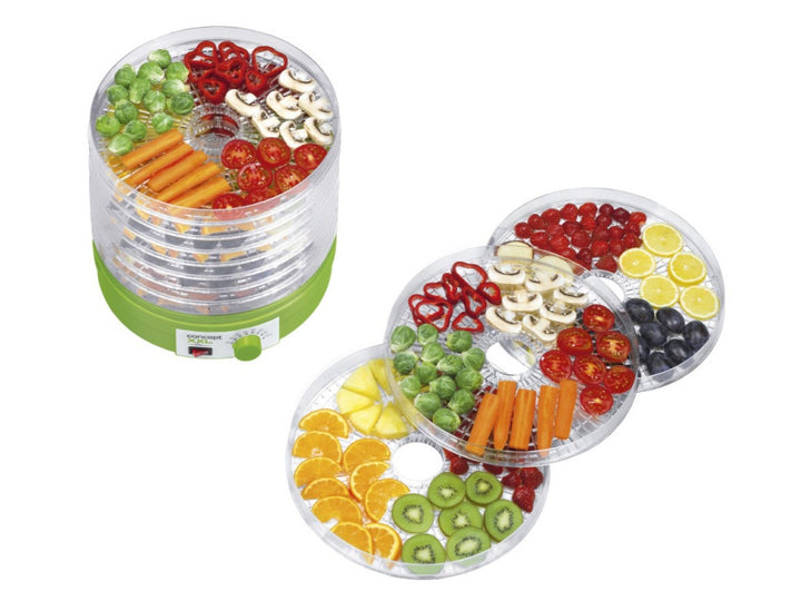 Concept SO-1025 Electric Food Dehydrator 12 Tray Vegetable Fruit Mushroom 245 W