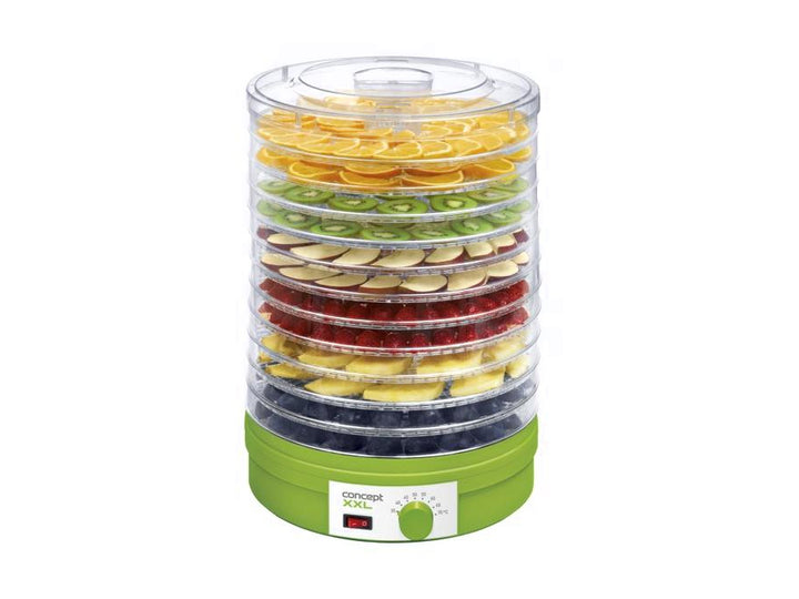 Concept SO-1025 Electric Food Dehydrator 12 Tray Vegetable Fruit Mushroom 245 W