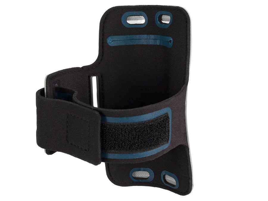 Armband Phone Holder 4.8" Case Sport Protection Bag Running Gym Fitness Jogging Blue