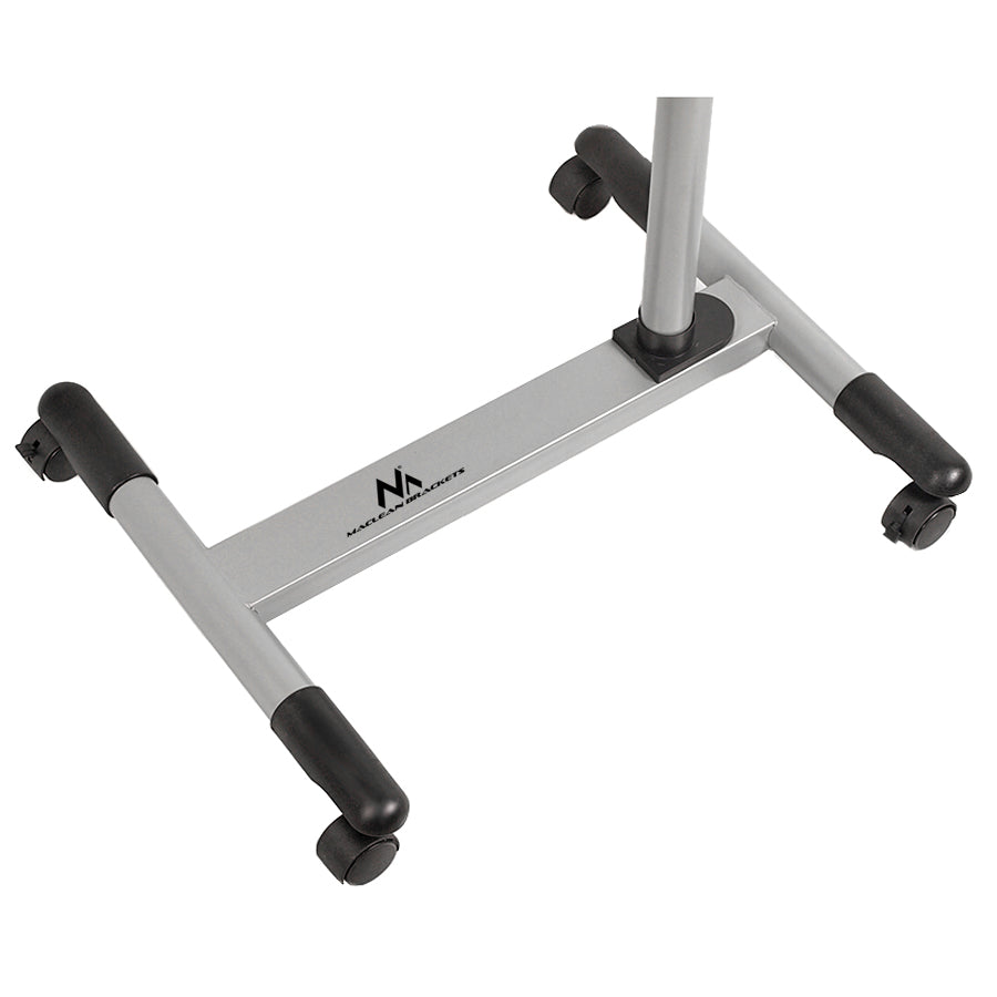 Maclean MC-671 Laptop Projector Desk Trolley Height Adjustment: 585-885mm Tilting +35° to -35° with Wheels