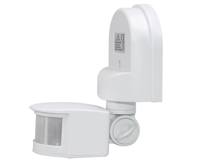 Maclean MCE25 Infrared Wall Motion Sensor Movement Detector Surface Mounted 180° 12m Dusk to Dawn