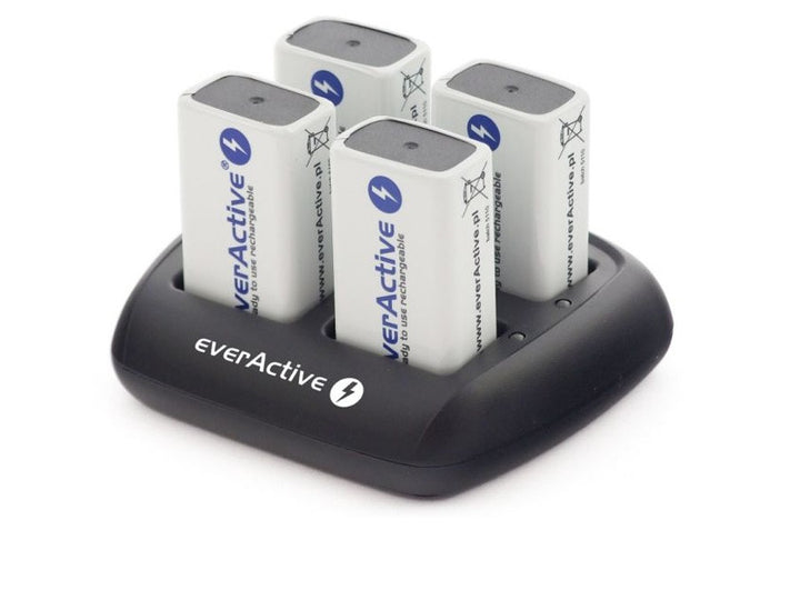 everActive NC-109 charger with microprocessor controlled - d V, overheat protection, overload circuit protection