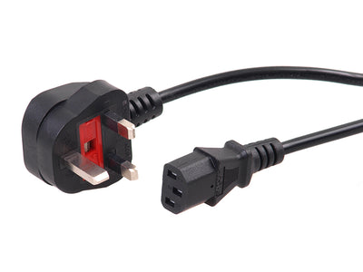 PC Power Kabel 3 Pin 1.5m Computer GB UK Plug ATX Connector Projektoren TV DVD