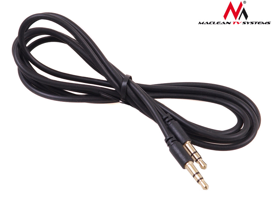 Maclean MCTV-815 Cable AUX a Jack de 3,5 mm 1,5 m Decodificador de teléfono Auriculares Consolas de altavoces