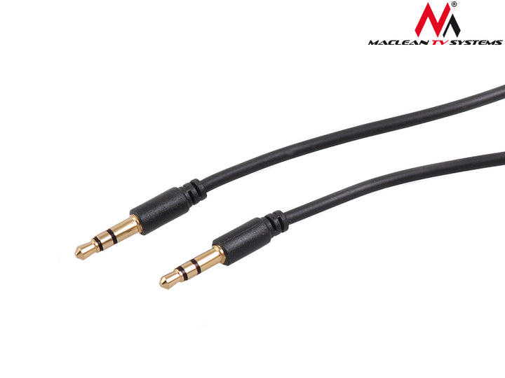 Maclean MCTV-815 Kabel AUX naar 3,5 mm Jack 1,5 m Telefoondecoder Koptelefoon Luidsprekerconsoles