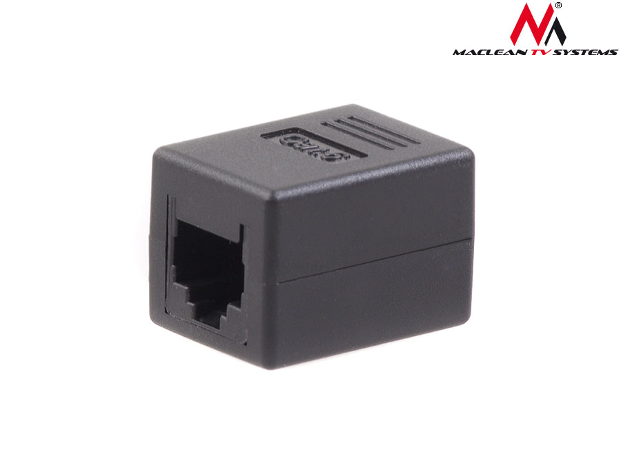 Conector para empalmar 2 cables ethernet RJ45 categoría 6 Maclean MCTV-811