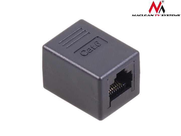 Conector para empalmar 2 cables ethernet RJ45 categoría 6 Maclean MCTV-811