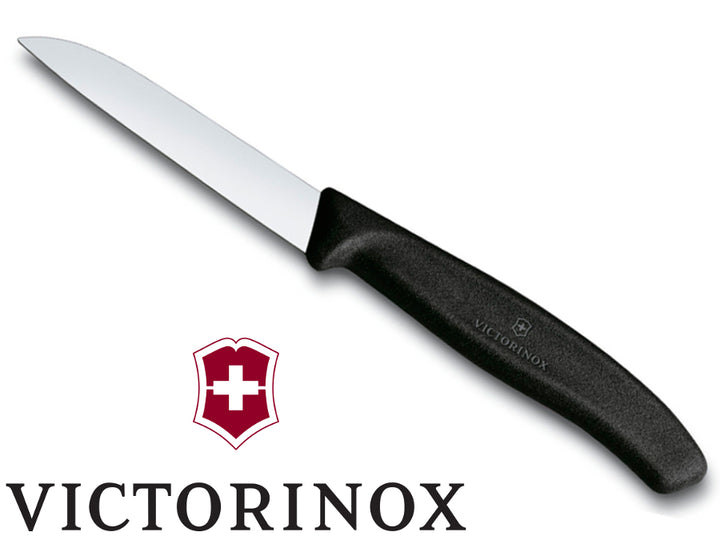 Victorinox Cuchillo Verduras 8cm Cocina Acero Inoxidable Hoja Corta Lisa Calidad Suiza