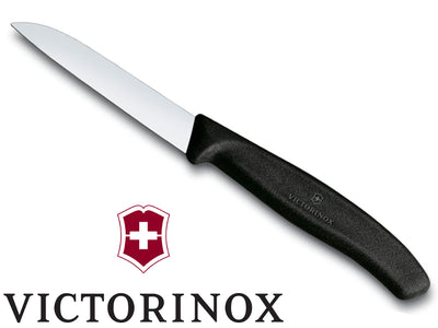 Victorinox groentemes 8 cm keuken roestvrij staal kort glad lemmet Zwitserse kwaliteit