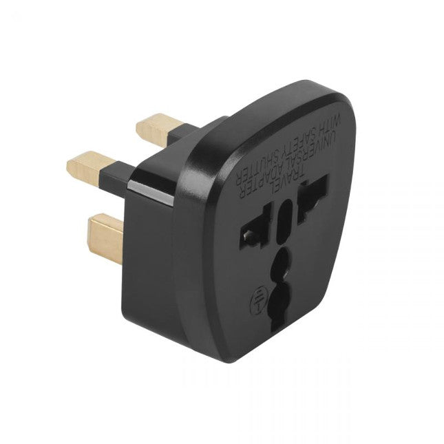 Adaptador de viaje Europa a Reino Unido Enchufe UK MCE154