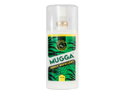 Mugga Insektenschutzspray 75 ml, Anti-Mücken-Fliegenzecken-Spray, 9,5 % DEET, für Kinder