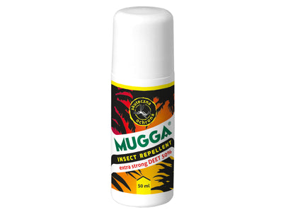 Mugga Insektenschutz Roll-On 50 % DEET Anti-Mücken-Fliegenzeckenschutz
