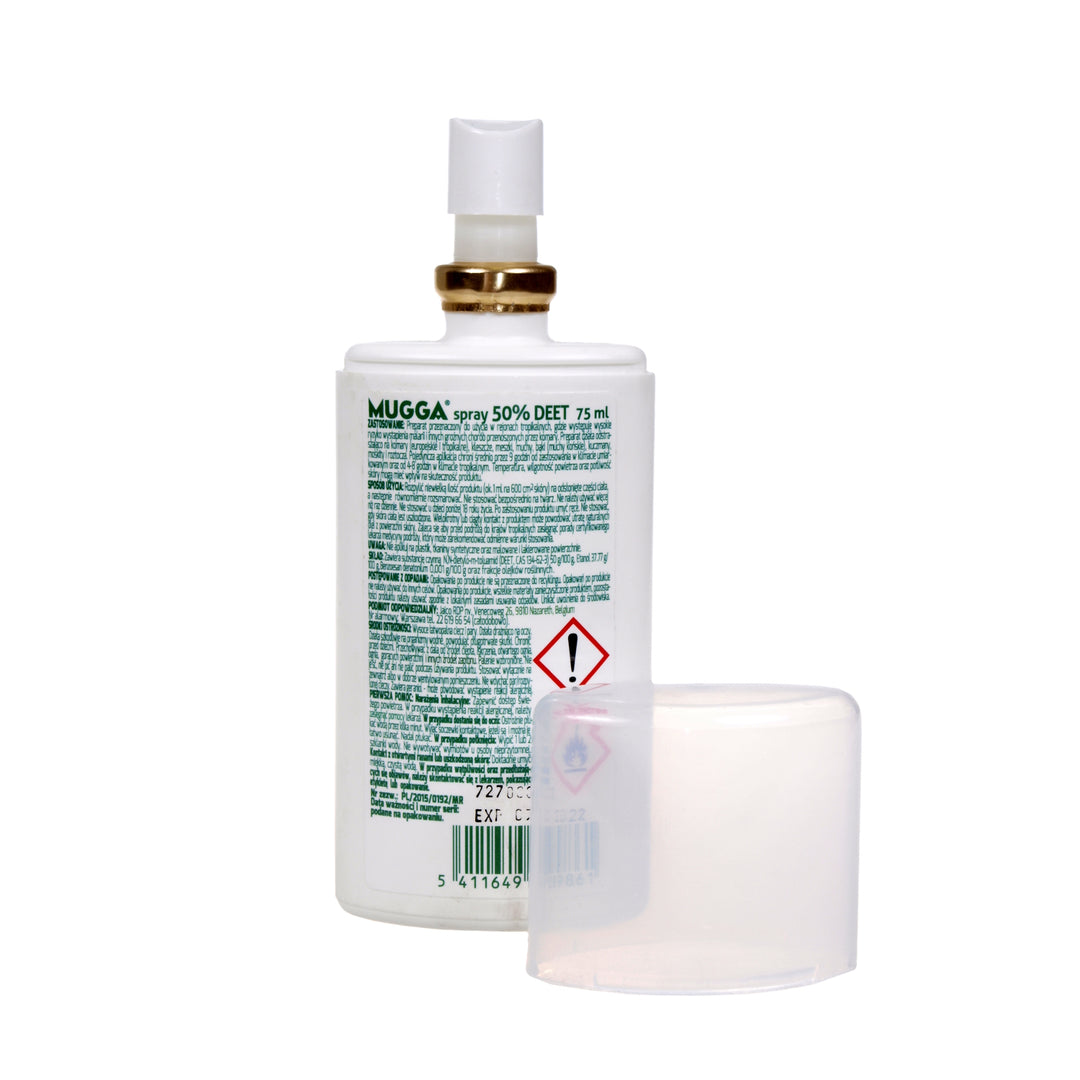 Anti-moustique en Spray contre les insectes 50% 75ml