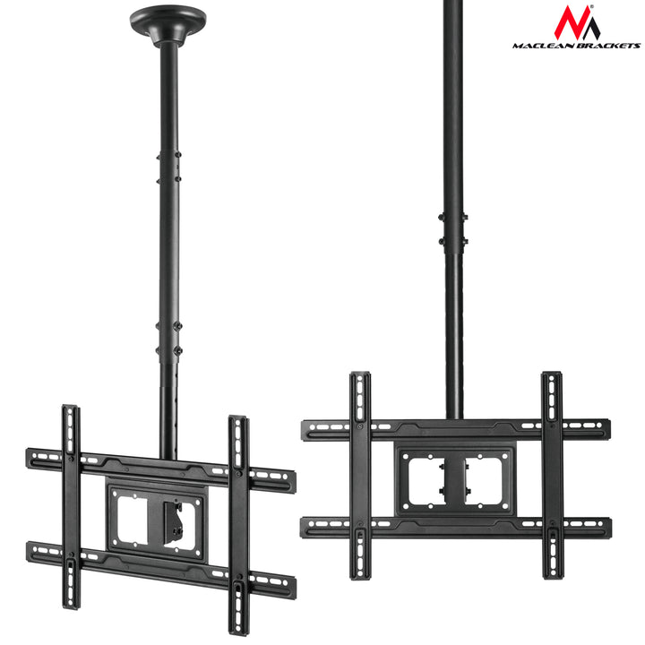 Maclean MC-803 Universal TV Bracket Ceiling Mount LCD OLED QLED Plasma 23'' - 100" 50kg VESA