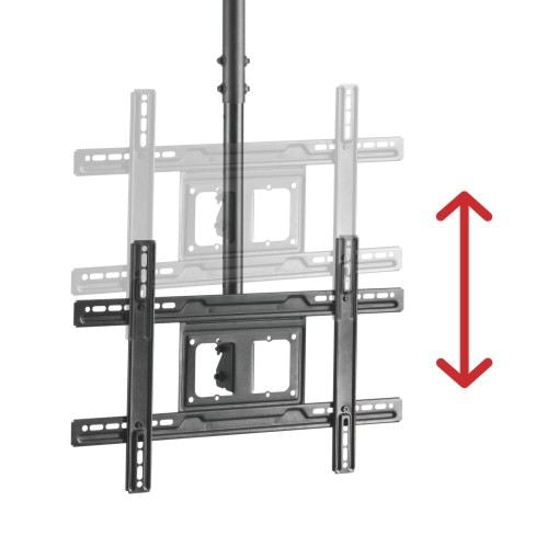 Maclean MC-803 Universal TV Bracket Ceiling Mount LCD OLED QLED Plasma 23'' - 100" 50kg VESA