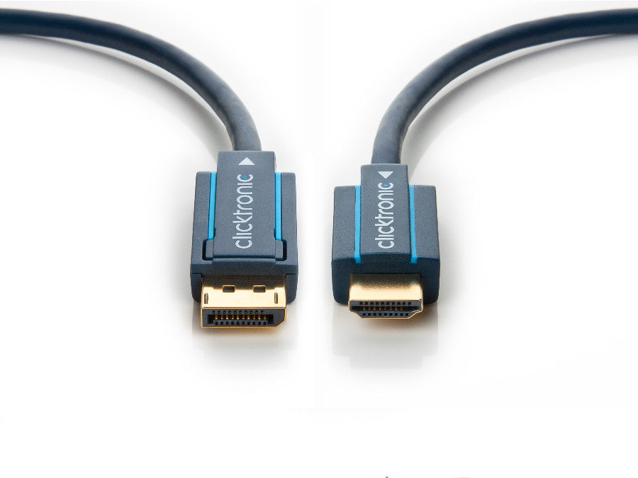 DisplayPort / HDMI-adapterkabel DisplayPort naar HDMI high-speed adapter 1m