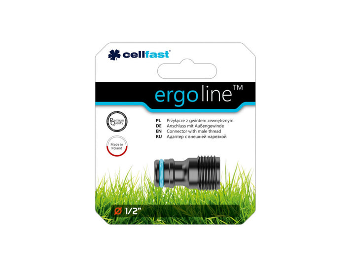 Cellfast - Coupling Piece With Male Thread - Ergo - 1/2 "Tap Piece