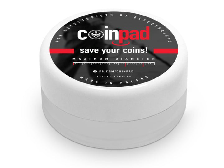 Coinpad XL large coin box for prospectors