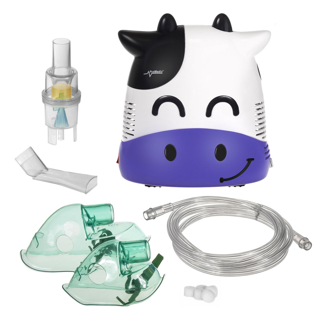 Omnibus BR-CN116B UK Family Piston Nebuliser avec accessoires